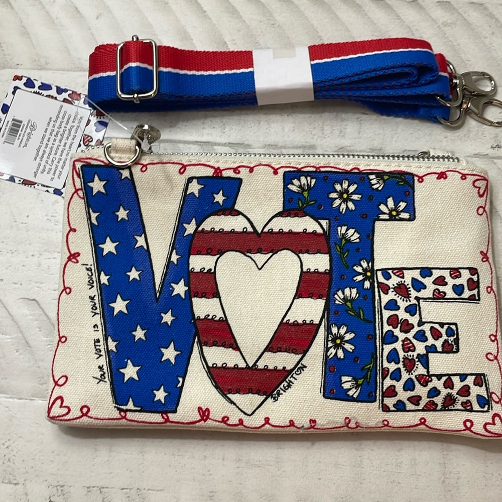 Adorable Vote Pouch from Brighton!